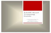 PASW Brief Training Guide