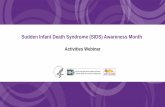Sudden Infant Death Syndrome (SIDS) Awareness Month