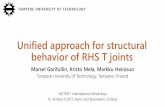 Unified approach for structural behavior of RHS T joints