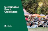 Sustainable Event Guidelines