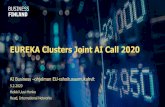 EUREKA Clusters Joint AI Call 2020 - Business Finland