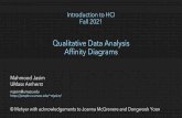 Qualitative Data Analysis Affinity Diagrams