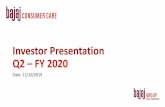 Investor Presentation Q2 FY 2020 - Amazon Web Services