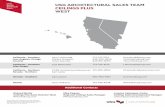 USG Ceilings Plus® Sales Rep Territory Map