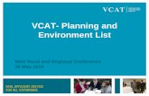 VCAT- Planning and Environment List