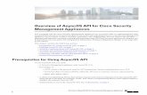 Overview of AsyncOS API for Cisco Security Management ...
