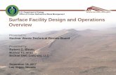 Surface Facility Design and Operations Overview