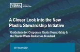 Plastic Stewardship Initiative A Closer Look into the New