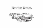 Gasoline Engine Owner’s Manual