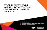 EXHIBITION APPLICATION GUIDELINES 2022