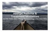 Allergic Asthma & Treatment Modalities