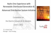 Hydro One Experience with Renewable Distributed Generation ...