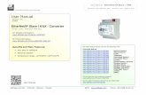 EtherNet/IP Slave / KNX - Converter