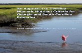 An Approach to Develop Numeric Nutrient Criteria for ...