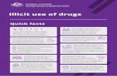 Illicit use of drugs