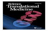 SCIENCE TRANSLATIONAL MEDICINE