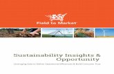 Harnessing Sustainability Insights & Unleashing Opportunity