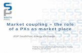 Market coupling – the role of a PXs as market place