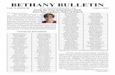 Bethany Bulletin 2018