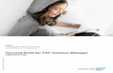 Focused Build for SAP Solution Manager