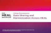 Group Discussions: Data Sharing and Harmonization Across HEAL