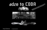 adze to CODA - Lloyd Godman