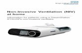 Non-Invasive Ventilation (NIV) at home