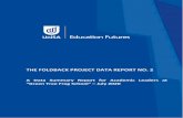 THE FOLDBACK PROJECT DATA REPORT NO. 2