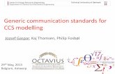 Generic communication standards for CCS modelling