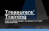 Treasurers’ Training