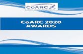 CoARC 2020 AWARDS
