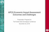 APCG Economic Impact Assessment Outcomes and Challenges