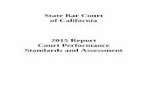 2015 Report Court Performance Standards and Assessment