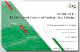 TENDL-2011: TALYS-based Evaluated Nuclear Data Library