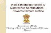 India's Intended Nationally Determined Contributions