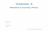 Volume 3 Model County Plan - California
