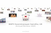 BAPS Annual Review 2009 - Swaminarayan