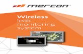 Wireless leak monitoring system