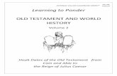 OLD TESTAMENT AND WORLD HISTORY