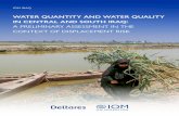 Water Quantity and Water Quality in Central and South Iraq