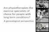 Are physiotherapists the exercise specialists of choice ...