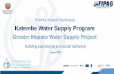 Katembe Water Supply Program