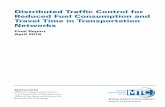 Distributed Traffic Control for Reduced Fuel Consumption ...
