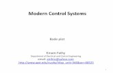 Modern Control Systems - AAST