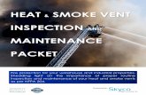 Smoke Vent Inspection Packet - Air | Skylights | Roof Vents