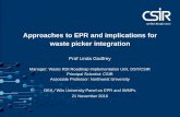 Approaches to EPR and implications for waste picker ...
