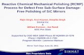 Reactive Chemical Mechanical Polishing (RCMP) Process for ...