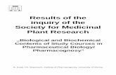 Results of the inquiry of the Society for Medicinal Plant ...