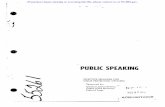 PUBLIC SPEAKING - Office of Justice Programs