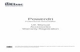DEL040C Powerdri UK - Free Instruction Manuals